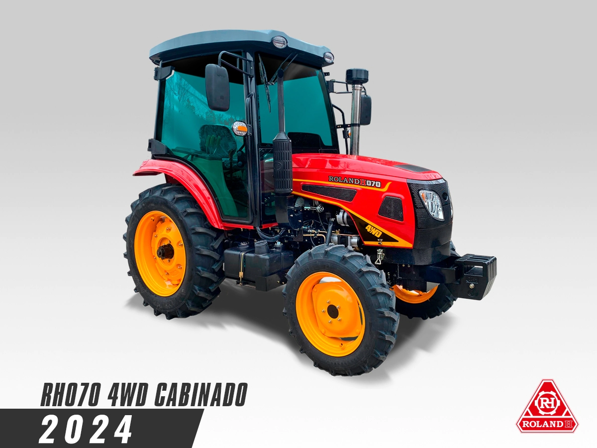 TRACTOR RH070 4WD CABINADO